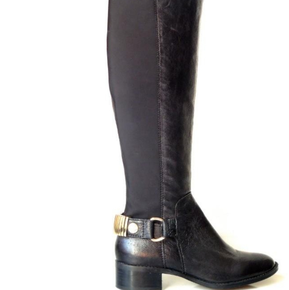 Steve Madden 'Regina' Black Knee Boots Sz 6.5
